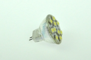 GU4 LED-Spot MR11 180 Lm. 12V AC/DC kaltweiss 1,7W dimmbar DC-kompatibel 