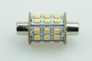 S8x42 LED-Soffitte 180 Lm. 12V AC/DC warmweiss 1,8W  DC-kompatibel 