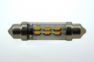 S8x37 LED-Soffitte 45 Lm. 12V AC/DC warmweiss 0,8W dimmbar DC-kompatibel 
