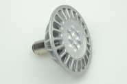 BA15D LED-Bajonettsockellampe AR70 500 Lm. 12V AC/DC warmweiss 7W dimmbar DC-kompatibel 