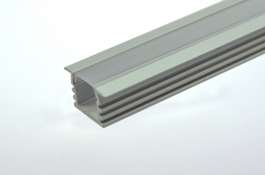 Aluprofil 1500mm x 22mm x 6mm, für 6-10mm Lichtbänder 