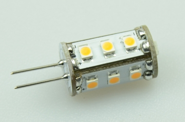 G4 LED-Stiftsockellampe 90 Lm. 12V AC/DC warmweiss 0,8W dimmbar DC-kompatibel 
