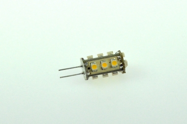 G4 LED-Stiftsockellampe 82 Lm. 12V AC/DC warmweiss 1W CRI>90 DC-kompatibel 