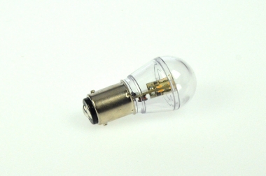 BA15D LED-Miniglobe 60 Lm. 12V AC/DC warmweiss 0,7W dimmbar DC-kompatibel 