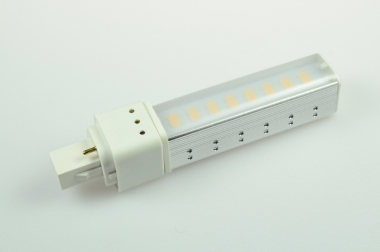 G24-D1 LED-Kompaktlampe 800 Lm. 230V AC/DC warmweiss 8W DC-kompatibel 
