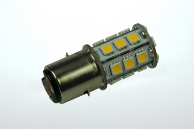 BA20D LED-Bajonettsockellampe 270 Lm. 12V AC/DC warmweiss 2,5W dimmbar DC-kompatibel 