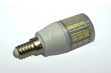 E14 LED-Tubular 340 Lm. 230V AC kaltweiss 3W gekapselt 