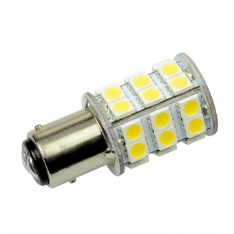 BAY15D LED-Bajonettsockellampe 320 Lm. 12V AC/DC kaltweiss 3,2W dimmbar DC-kompatibel 