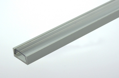 Aluprofil 1500mm x 68mm x 28mm, für 6-10mm Lichtbänder f. Treppenstufen 