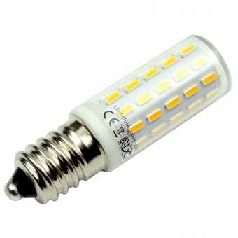 E14 LED-Tubular 400 Lm. 230V AC/DC warmweiss 3,2 W kleine Bauform, DC-kompatibel 