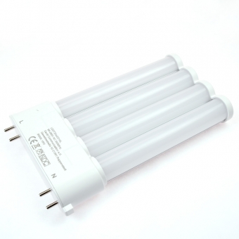 2G10 LED-Kompaktlampe 1500 Lm. 230V AC warmweiss 15 W internes Netzteil 