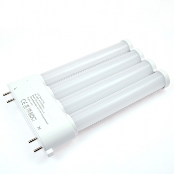 2G10 LED-Kompaktlampe 1500 Lm. 230V AC neutralweiss 15 W internes Netzteil 