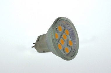 GU4 LED-Spot MR11 125 Lm. 12V AC/DC warmweiss 1,3 W DC-kompatibel 