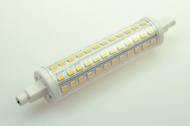 R7S LED-Stablampe 900 Lm. 230V AC warmweiss 10 W rundabstrahlend, kleine Bauform DC-kompatibel 