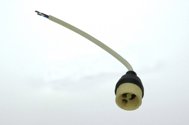 LED-Halter für GU10 Sockel mit Brandschutzkabel 