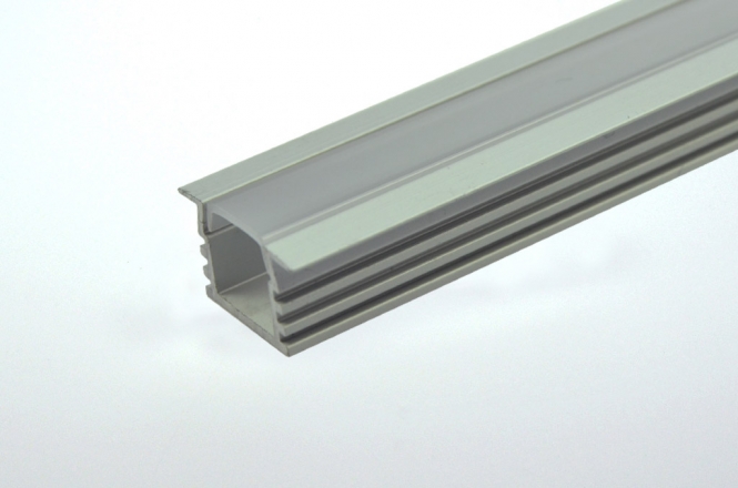 Aluprofil 1000mm x 22mm x 6mm, für 6-10mm Lichtbänder 