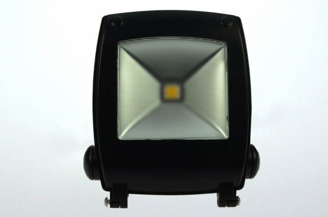 Design LED-Flutlichtstrahler 850 Lumen 230V AC warmweiss 11W Strukturiertes Glas 