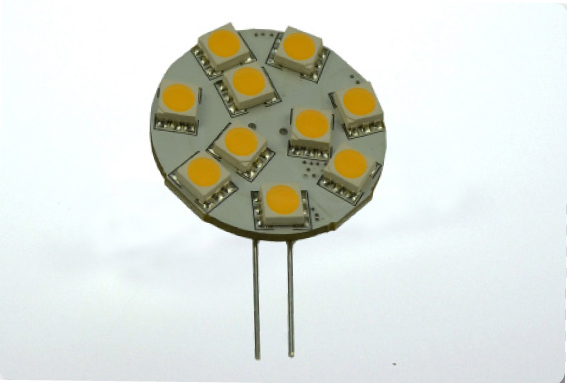 G4 LED-Modul 160 Lm. 12V AC/DC warmweiss 1,7W 15mm Pins DC-kompatibel 