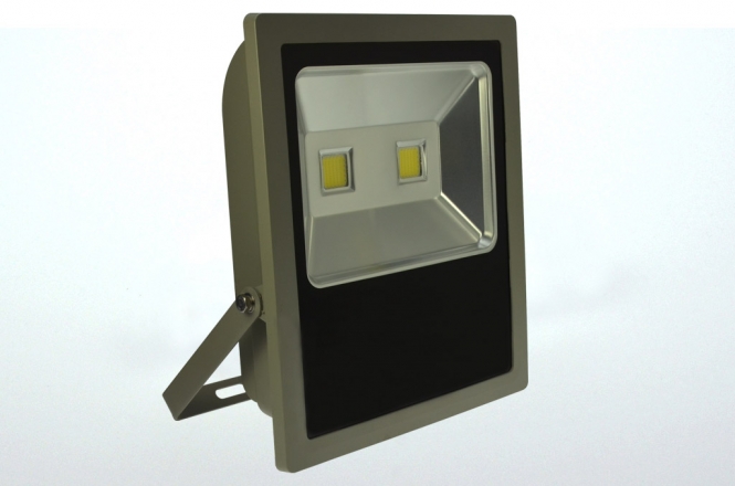 LED-Flutlichtstrahler 12110 Lumen 230V AC/DC kaltweiss 150W flache Bauweise DC-kompatibel 
