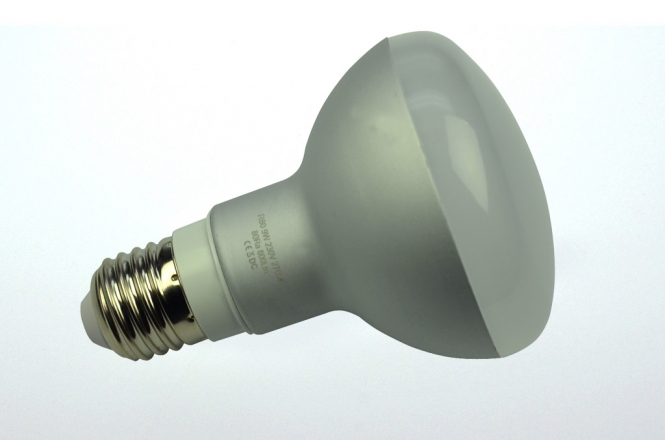 E27 LED-Reflektorlampe 850 Lm. 230V AC/DC neutralweiss 9W DC-kompatibel 