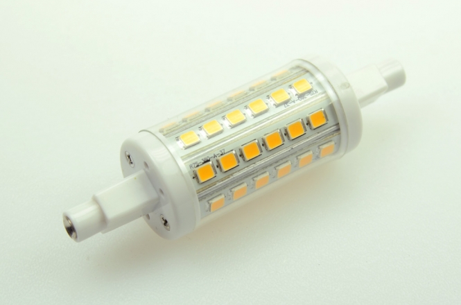 R7S LED-Stablampe 450 Lm. 230V AC neutralweiss 5 W rundabstrahlend, kleine Bauform 