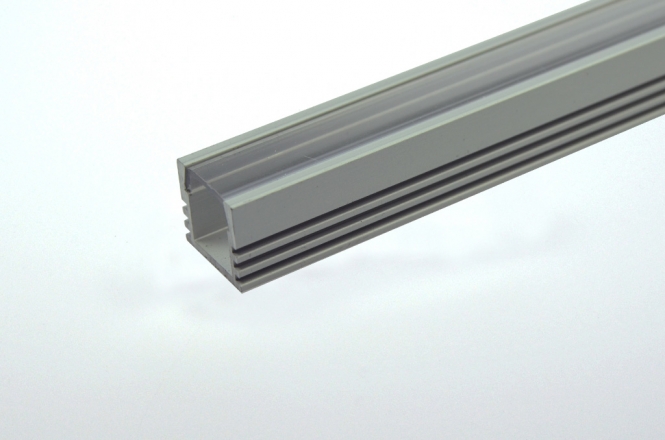 Aluprofil 500mm x 15mm x 6mm, für 6-10mm Lichtbänder 