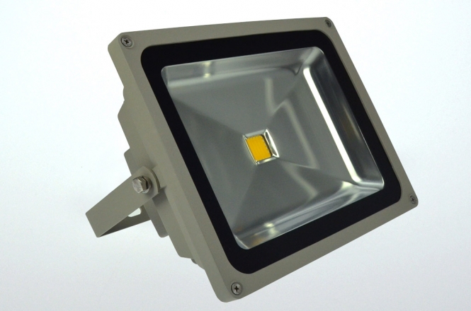 LED-Flutlichtstrahler 3600 Lumen 230V AC gelb 56W 