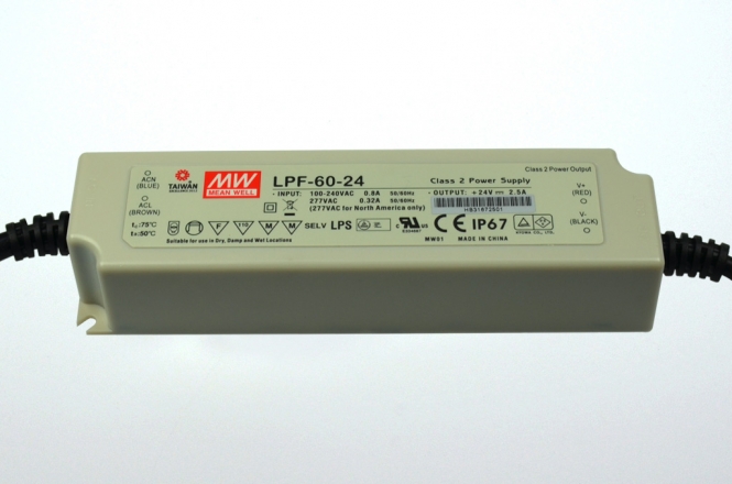 12V LED-Netzteil 60W IP67 