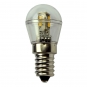E14 LED-Miniglobe 60 Lm. 12V AC/DC warmweiss 0,7W dimmbar DC-kompatibel 